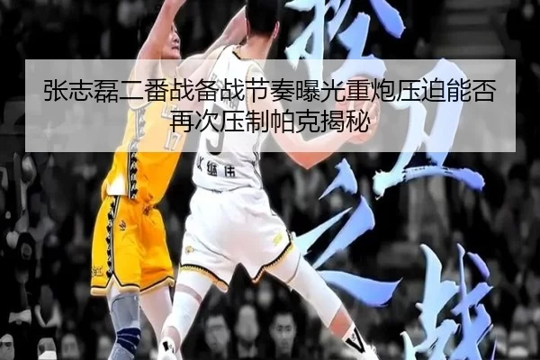 张志磊二番战备战节奏曝光重炮压迫能否再次压制帕克揭秘